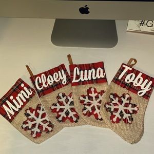 Custom made little stockings